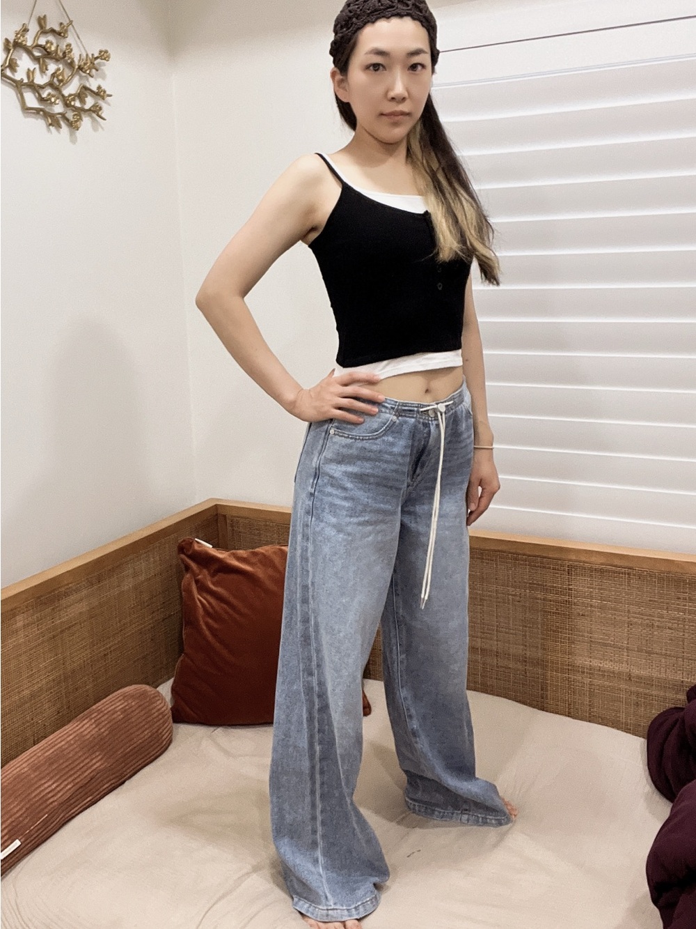 Habitual Light Blue Wide Leg Jeans